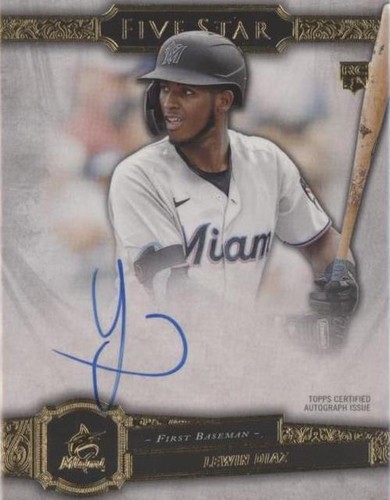 2021 Topps Five Star - Lewin Diaz #FSA-LD