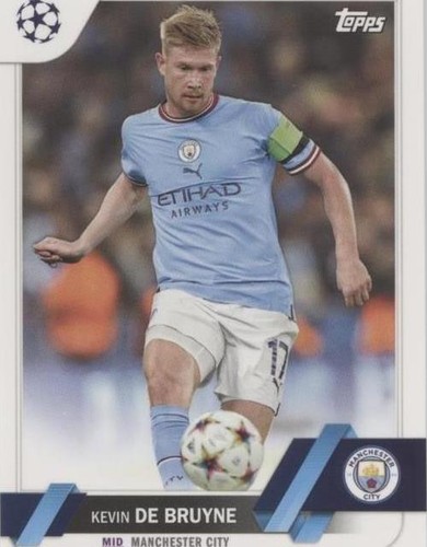2022-23 Topps UEFA Club Competitions Kevin de Bruyne #33