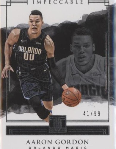 2017-18 Panini Impeccable - Aaron Gordon #1