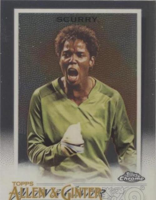 2020 Topps Allen & Ginter Chrome Briana Scurry #166