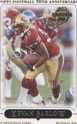 2005 Topps Kevan Barlow #168