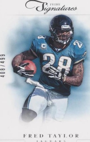 2012 Panini Prime Signatures Fred Taylor #158