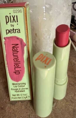 Pixi By Petra NaturelleLip Moisturuzing Lip Color ''Peony'' Shade NIB .38 oz