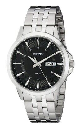 Citizen Men's Day Date Quartz Stainless Steel Watch - BF2011