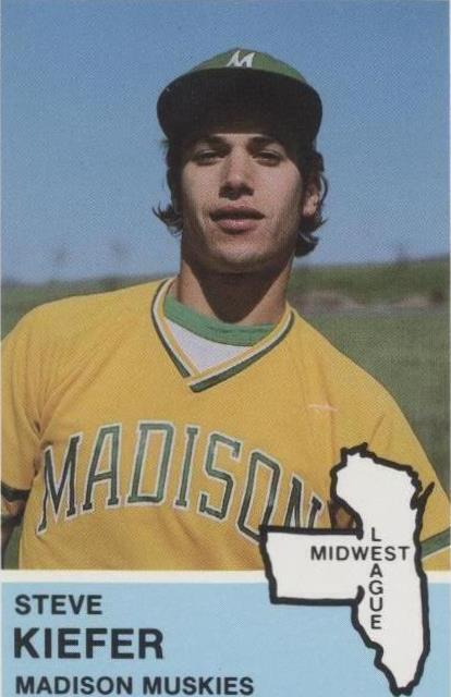 1982 Fritsch Midwest League Stars of Tomorrow - Steve Kiefer #12
