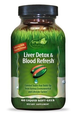 Irwin Naturals Детоксикация печени и обновление крови, 60 жидких капсул