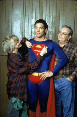 Lois and Clark Superman TV Show Studio Photo Framing Print 8 x 10