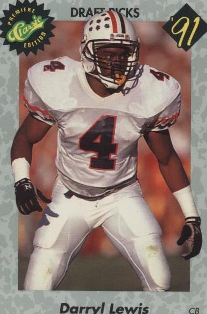 1991 Classic Draft Picks Darryll Lewis #35