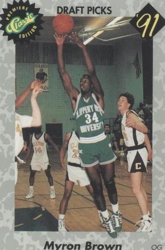 1991 Classic Draft Picks - Myron Brown #24