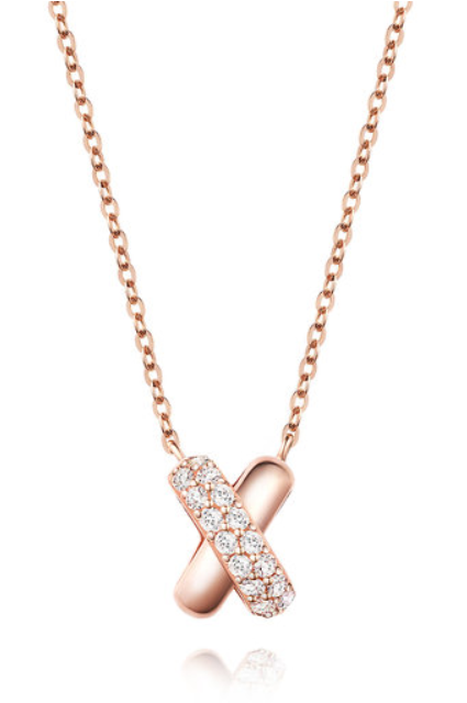 ネックレス・ペンダント STONEHENgE DAL 14K cubic necklace StoneHenge Crossing 14K Cubic Necklace SA24C30F 14K Rose