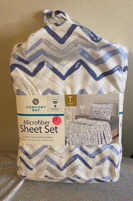 Comfort Bay Twin Microfiber Sheet Set