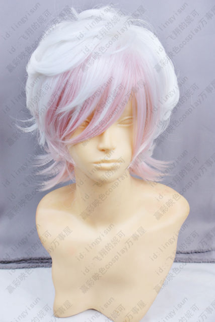 DIABOLIK LOVERS Sakamaki Kanato Light purple gradual change cosplay Wig wigs
