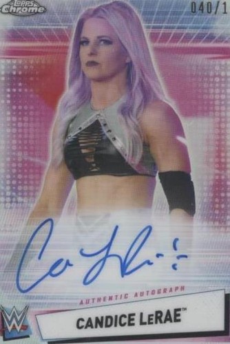 2021 Topps Chrome WWE - Candice LeRae #A-CL