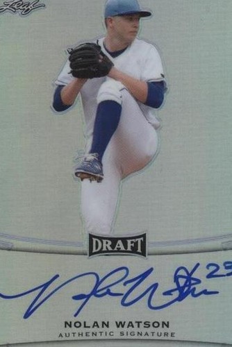 2015 Leaf Metal Draft - Nolan Watson #BA-NW1