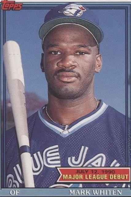 1990-91 Topps debut en Grandes Ligas 1990 - Mark Whiten #167