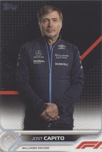 2022 Topps Formula 1 - Jost Capito #106
