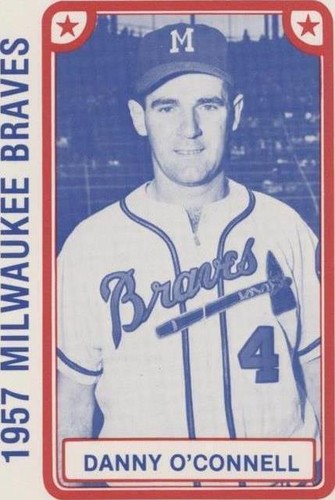 1980 TCMA 1957 Milwaukee Braves - Danny O'Connell #1980-037