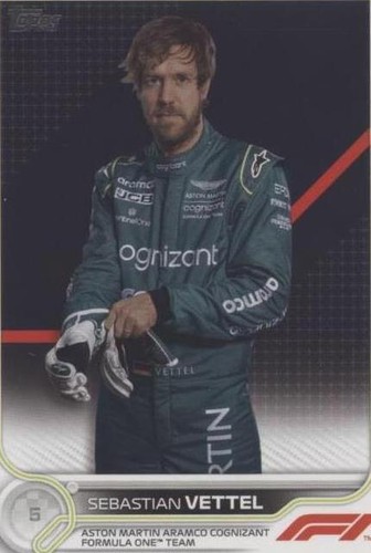 2022 Topps Formula 1 - Sebastian Vettel #9