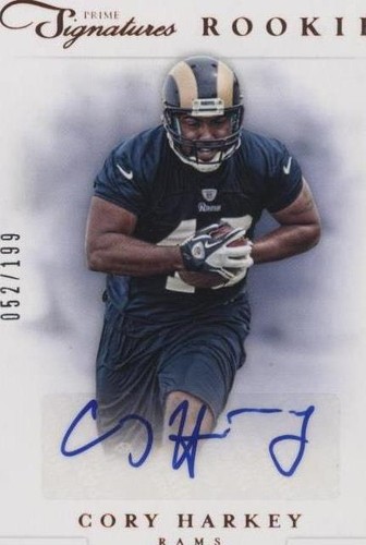 2012 Panini Prime Signatures Cory Harkey #181