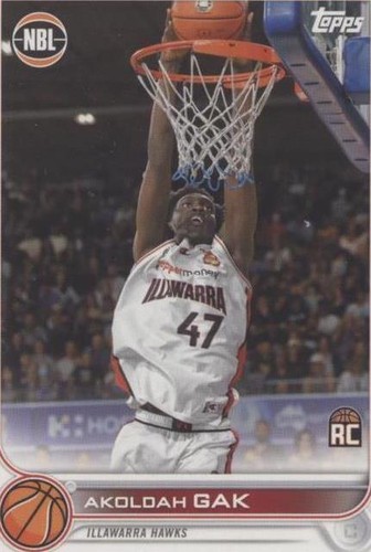 2022-23 Topps NBL National Basketball League - Akoldah Gak #33