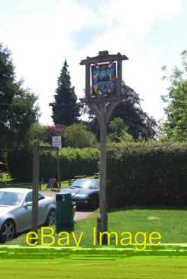 Photo 6x4 Village sign, Abinger Common  c2011