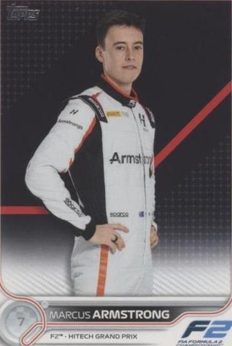 2022 Topps Formula 1 - Marcus Armstrong #84