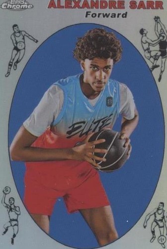 2021-22 Topps Chrome OTE Overtime Elite - Alexandre Sarr #69TB-17