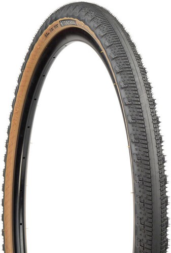 Teravail Washburn Tire - 700 x 47, Tubeless, Folding, Tan