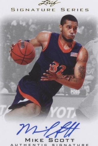 2012 Leaf Signature Series - Mike Scott #BA-MS1