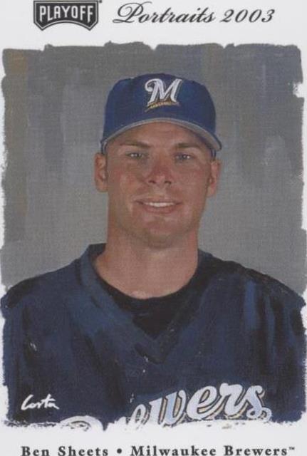 2003 Playoff Portraits - Ben Sheets #103