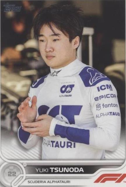 2022 Topps Formula 1 - Yuki Tsunoda #62