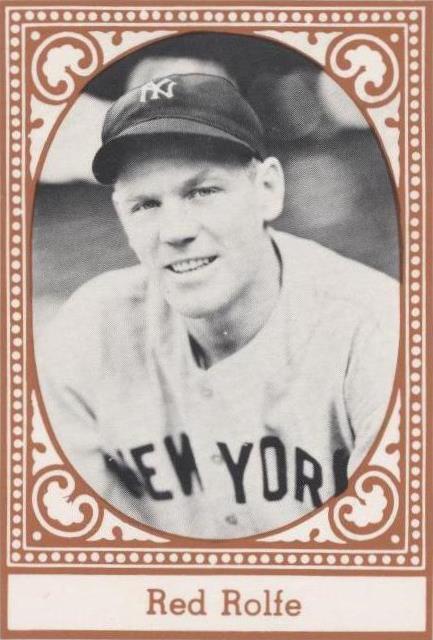 1980 TCMA All Time New York Yankees - Red Rolfe #1980-001