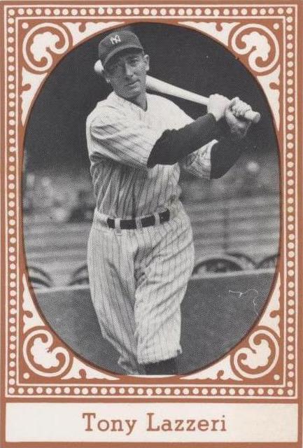 1980 TCMA All Time New York Yankees - Tony Lazzeri #1980-002