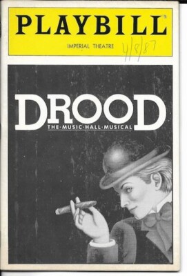 Karen Morrow   ''Mystery of Edwin Drood''   1987   Playbill    Donna Murphy