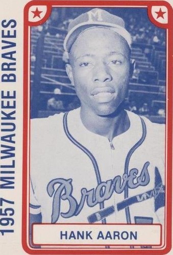 1980 TCMA 1957 Milwaukee Braves - Hank Aaron #1980-032