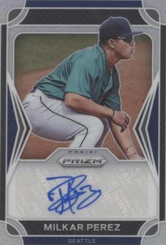 2021 Panini Prizm Draft Picks - Milkar Perez #AU-MP