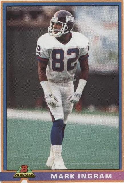 Bowman Mark Ingram #375 1991