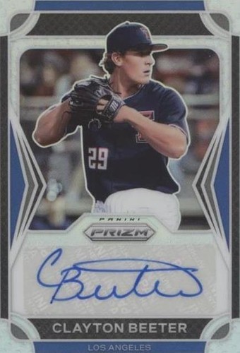 2021 Panini Prizm Draft Picks - Clayton Beeter #AU-CL