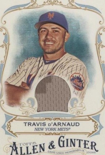 2016 Topps Allen & Ginter - Travis d'Arnaud #FSRA-TD
