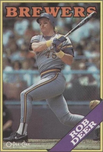 1988 O-Pee-Chee - Rob Deer #33