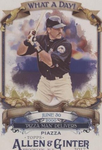 2017 Topps Allen & Ginter - Mike Piazza #WAD-14