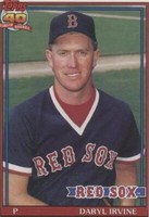 1991 O-Pee-Chee - Daryl Irvine #189