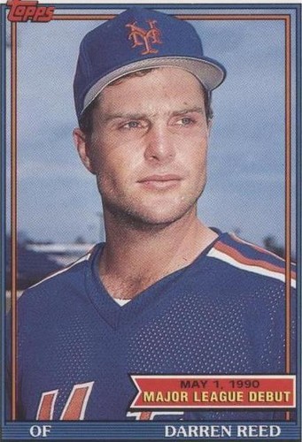 1990-91 Topps Major League Debut 1990 - Darren Reed #129