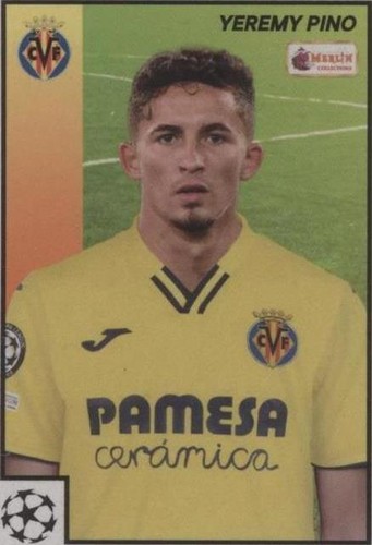 2021-22 Topps Merlin's Heritage 97 UCL Yeremy Pino #85