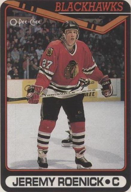 1990-91 O-Pee-Chee - Jeremy Roenick #7