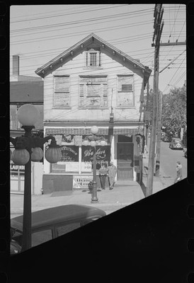 Morgantown,West Virginia,Rundown mining territory,September 1935,Ben Shahn