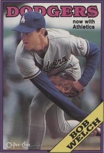 1988 O-Pee-Chee - Bob Welch #118