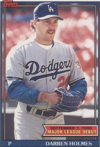 1990-91 Topps Major League Debut 1990 - Darren Holmes #70