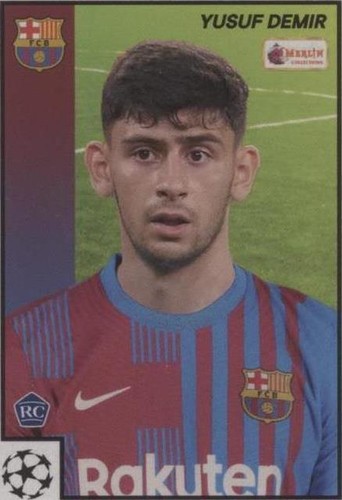 2021-22 Topps Merlin's Heritage 97 UCL Yusuf Demir #31