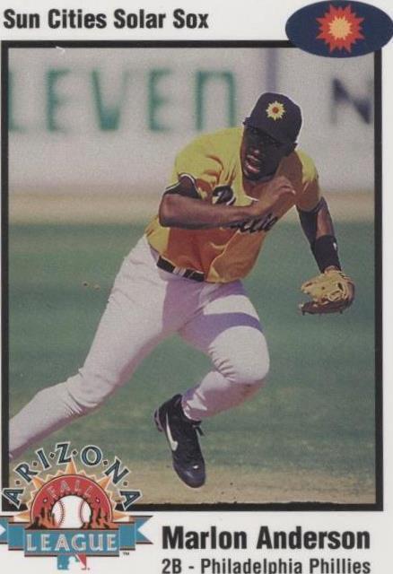 Arizona Fall League Prospects 1998 - Marlon Anderson #13